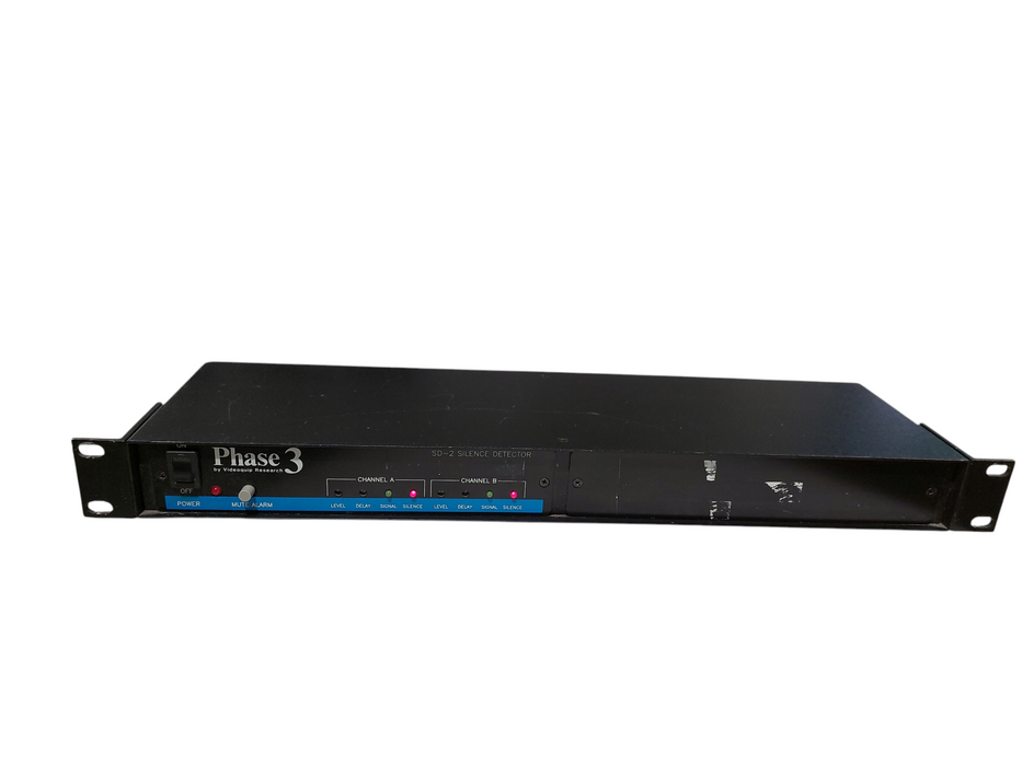 Phase 3 by Video Research SD-2 Silence Detector Model: LM-2B/R1  =