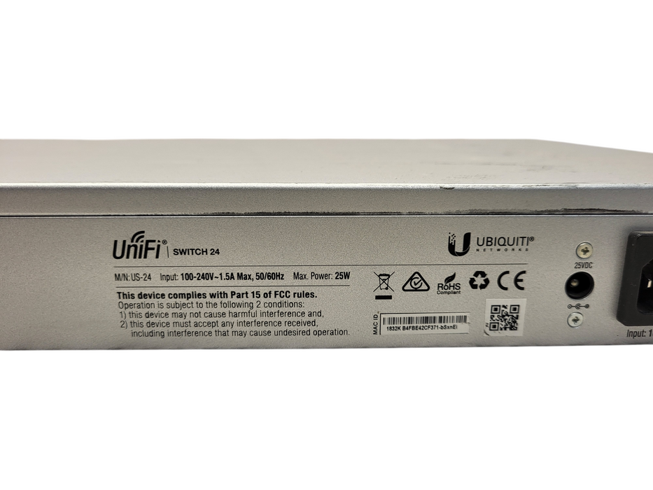 Ubiquiti Unifi Switch 24 Managed 24 port Gigabit Switch US-24 $
