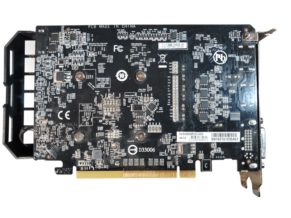 Custom PC - Gigabyte Z590, i7-11700K CPU 3.6GHz, 8GB RAM, No HDD, RX460 4GB