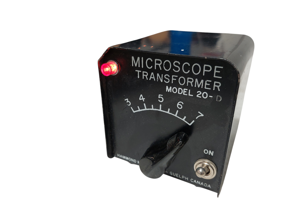 Hammond MFG. Microscope Transformer Model: 20-D  =
