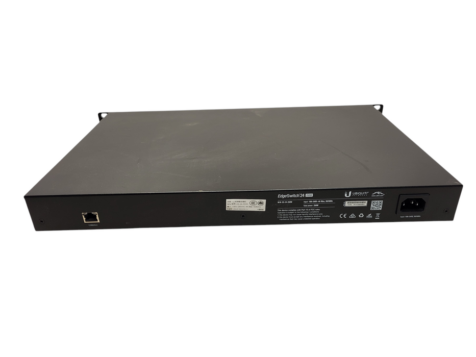 Ubiquiti EdgeSwitch 24 250W 24 Port Managed PoE+ Gigabit Switch ES-24-250W $