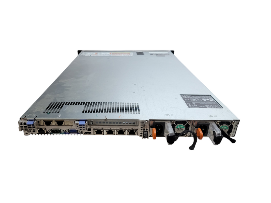 Dell PowerEdge R630 - Xeon E5-2623 v3 32GB DDR4 PERC H330 Mini 2x750W PSU %