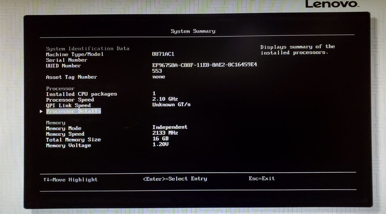 Lenovo System x3650 M5 - 1x Xeon E5-2620 v4 16GB DDR4, M5210 - No HDD Q
