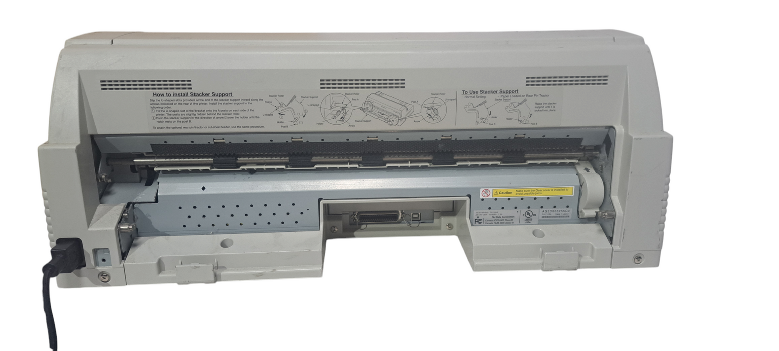 OKI Microline 8480FB Dot Matrix Printer Reynolds Branded| READ Q