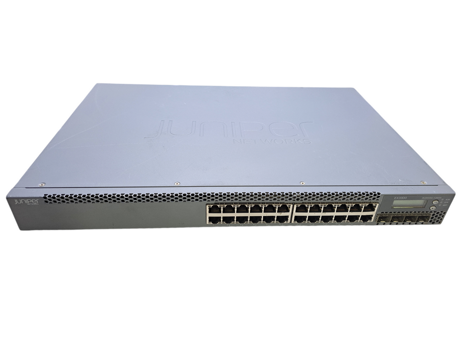 Juniper EX3300-24T | 24-Port Gigabit Managed Switch w/ 4x 10G SFP+ *READ*