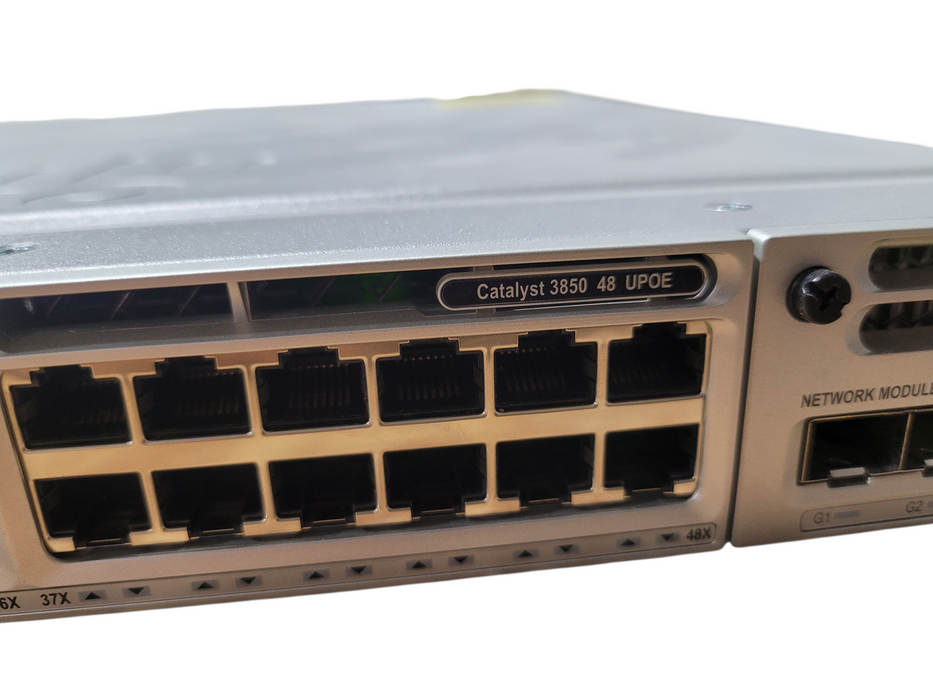 Cisco WS-C3850-48U  48-Port UPoE Gigabit Switch 1xPSU