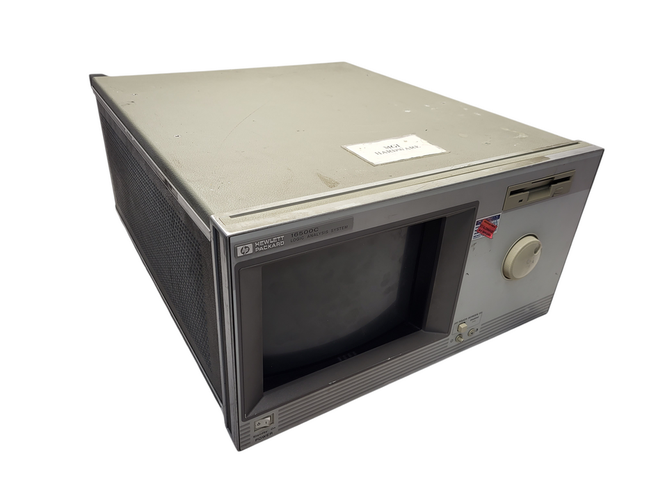 HP HEWLETT PACKARD 16500C LOGIC ANALYSIS SYTEM 115/230 VAC 775 VA MAX $