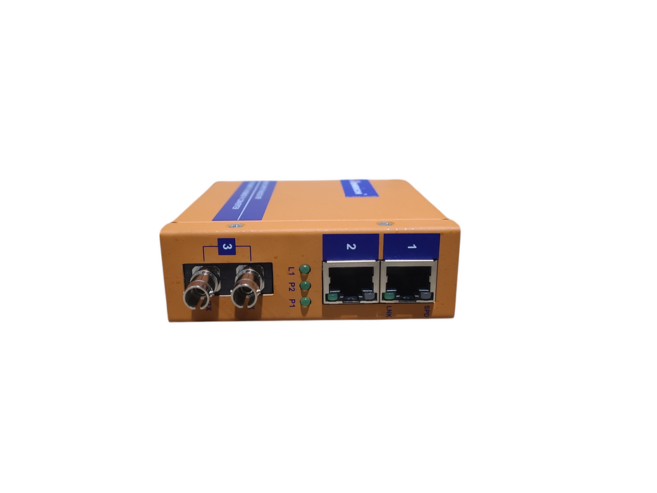 Henrich HEMC3-SST-VLW Industrial Ethernet Media Converter