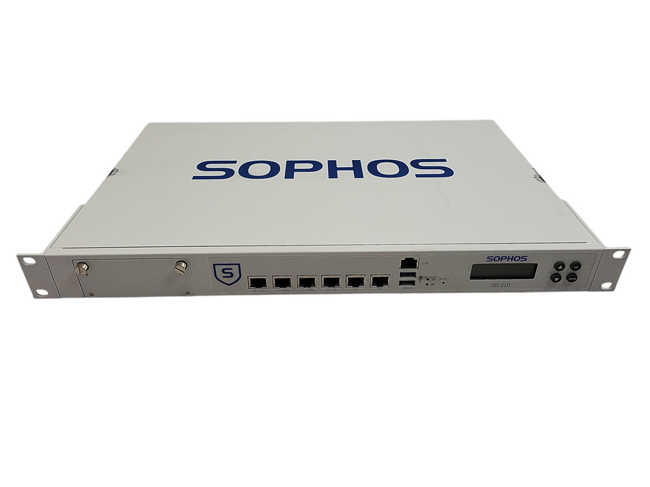 Sophos SG210, Firewall Network Security Appliance No SSD, Factory Reset $