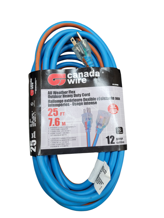 Canada Wire All Weather Flex Outdoor Heavy Duty Cord Extension Cord