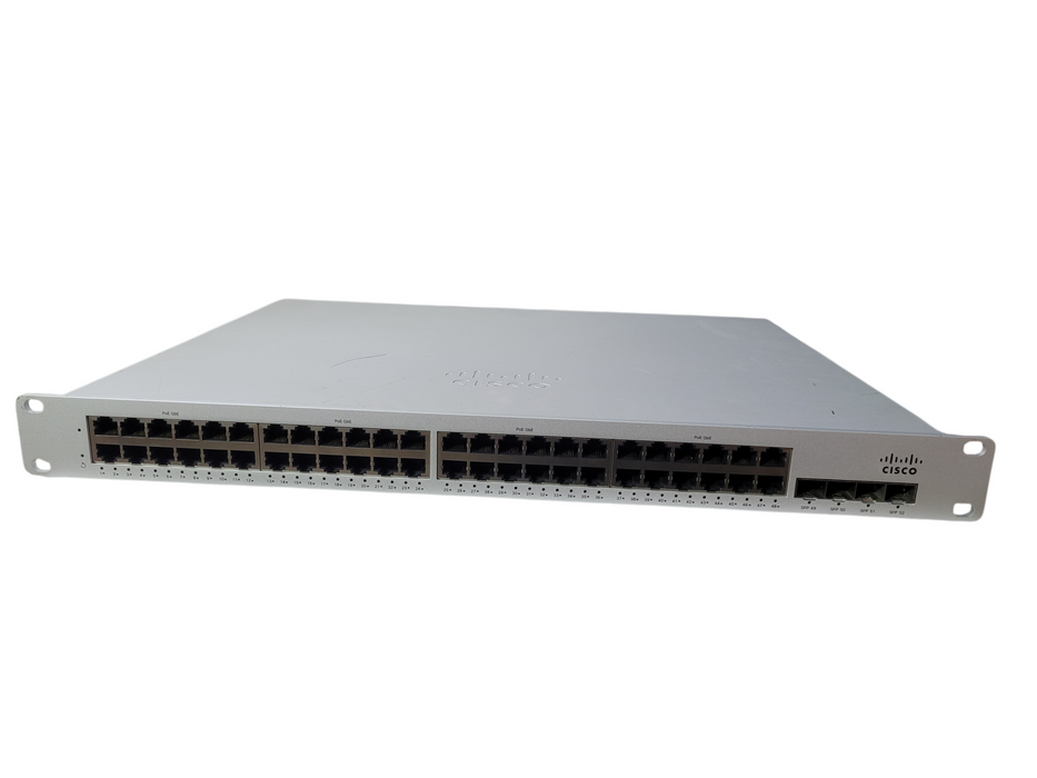 Cisco Meraki MS210-48LP 48x 1GbE PoE+ Switch Cloud Managed UNCLAIMED