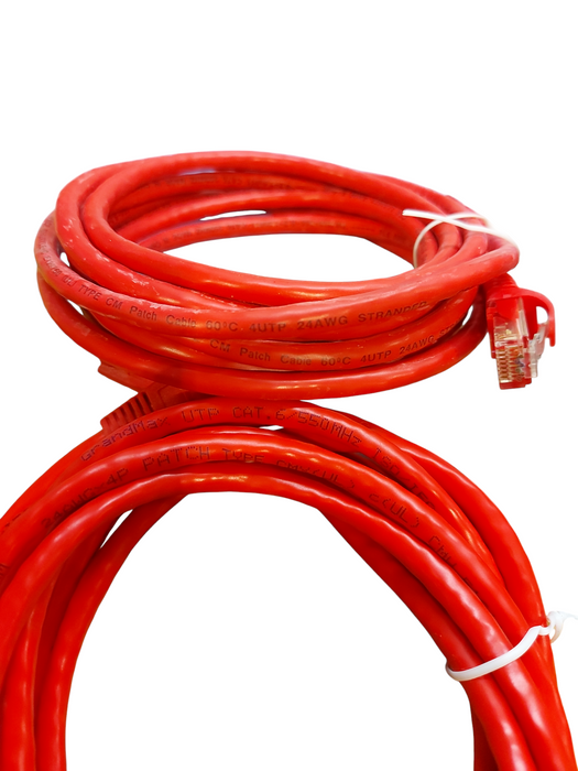 LOT 3x - 6FT - CAT6 Ethernet Cable RJ45 Network Cord LAN