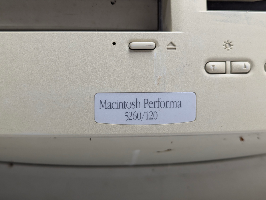 Apple M3457 Macintosh Performa 5260/120 Please READ  Q-