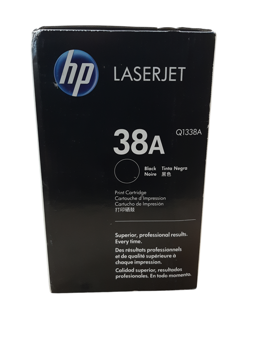 NEW Genuine HP LaserJet 38A Q1338A Print Cartridge - Black