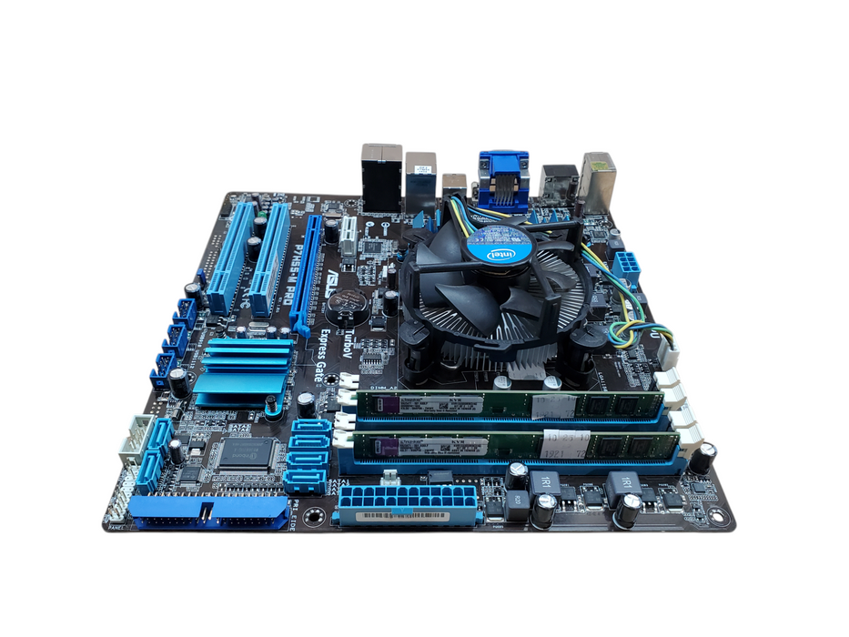 Asus P7H55-M PRO Motherboard | Core I3-540 @ 3.07GHz | 4GB RAM | w/ I/O