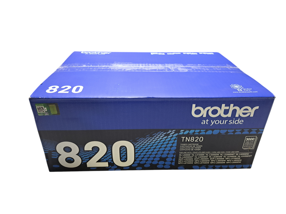 (Open Box) Genuine Brother TN-820 Black Toner Cartridge