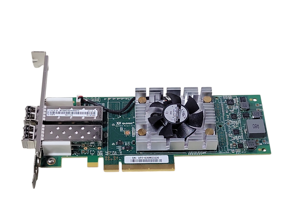 Lenovo QLE2662-LNVX 00Y3344 00Y3343 16G Dual-port HBA Fiber Network Card _