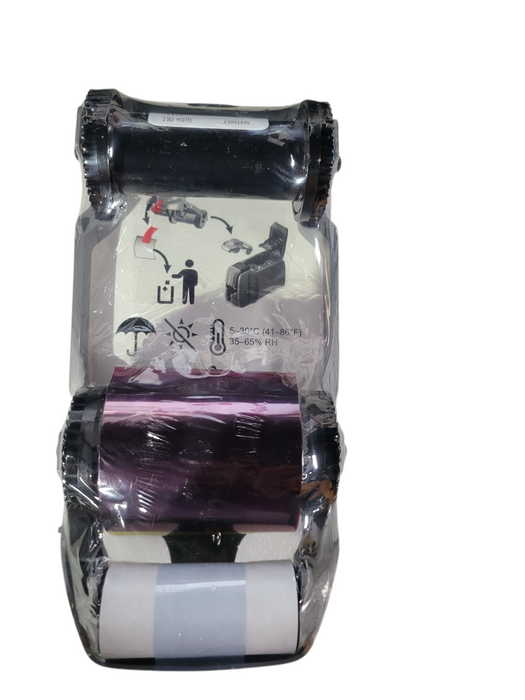 Genuine Zebra 800300-550 YMCKO Color Ribbon for ZC300 – 300 Prints