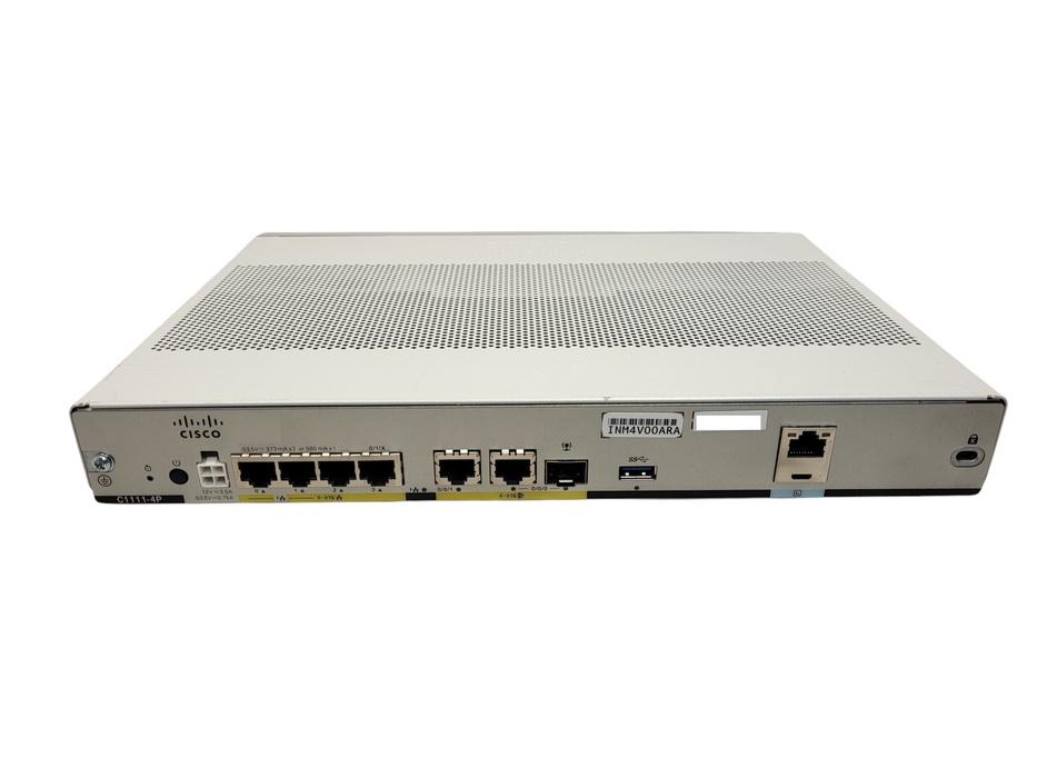 Cisco ISR 1100 Series C1111-4P V01 Services Integrated Router No AC Q$