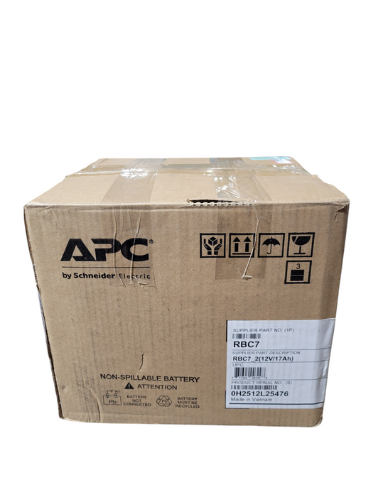 APC RB7 12v 7Ah UPS BATTERY (READ) %