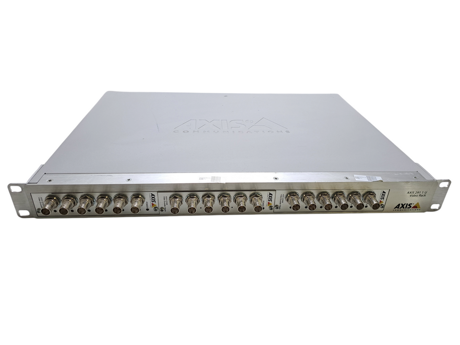 Axis 291 1U Video Serv Rack w/ 3x Q7406 Video Encoder Blades | 0267-001-05 )