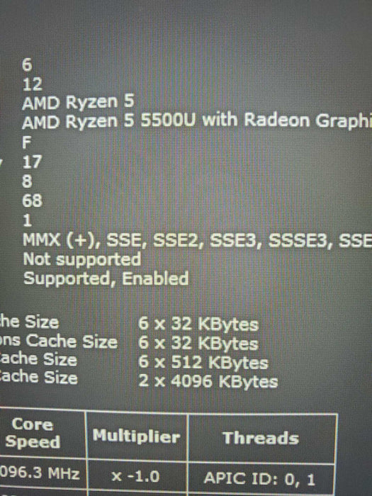 Lenovo ThinkPad E15 Gen 3 AMD Ryzen 5 5500U 16GB RAM 256NVME READ  Lap200