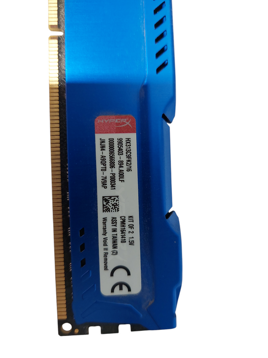Fury Hyper X RAM  Kit of 2 8Gb ( 16GB)  DDR3 PC3  =