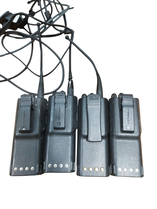 Lot 4x Motorola Gtx Radio