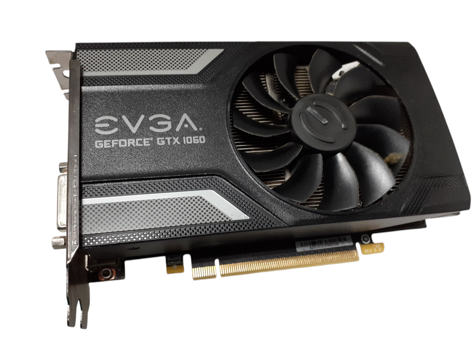 EVGA Geforce GTX 1060 6GB GDDR5, 1x HDMI, 3x Display, and 1x DVI
