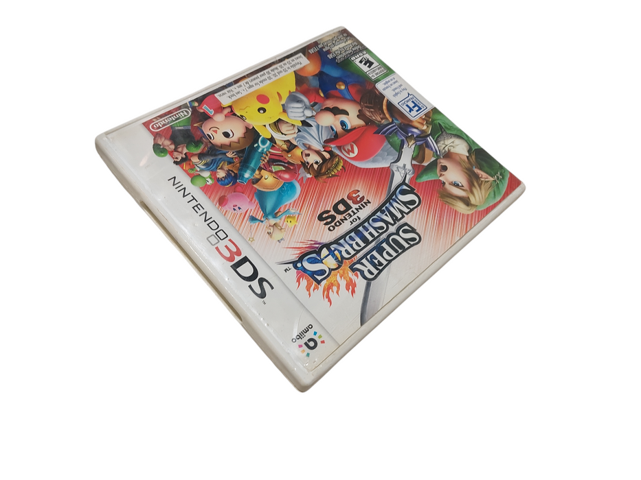 Nintendo 3DS Super Smash Brothers Case & Cartridge with Manual  =