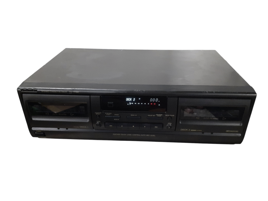 Vintage Technics RS-TR180 Dual Stereo Cassette Deck