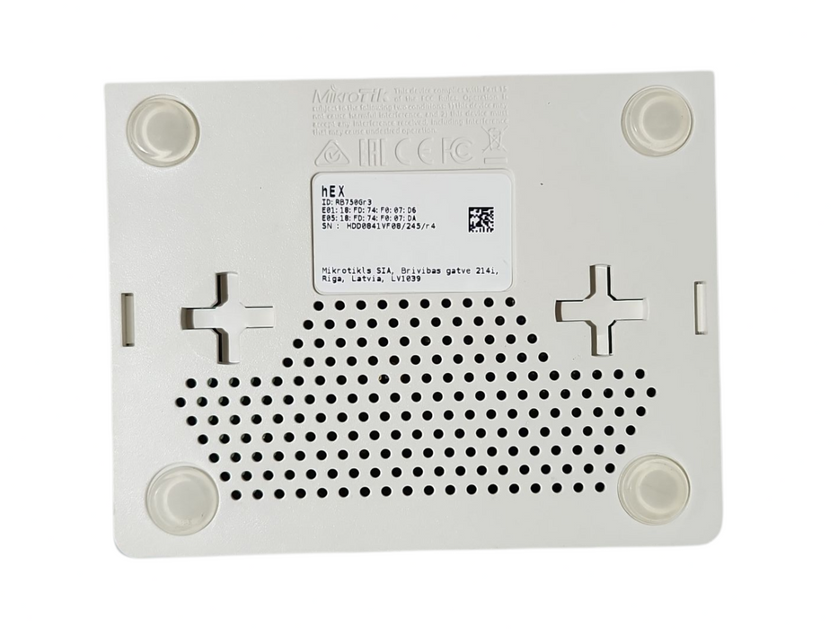 MikroTik Hex RB750GR3 5-port Ethernet Gigabit Router