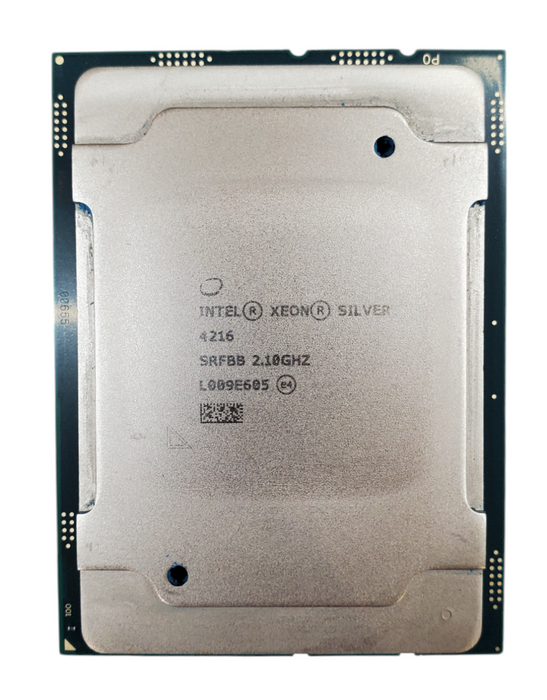 Intel Xeon Silver 4216 @ 2.10GHz SRFBB 16-Core Server CPU Q