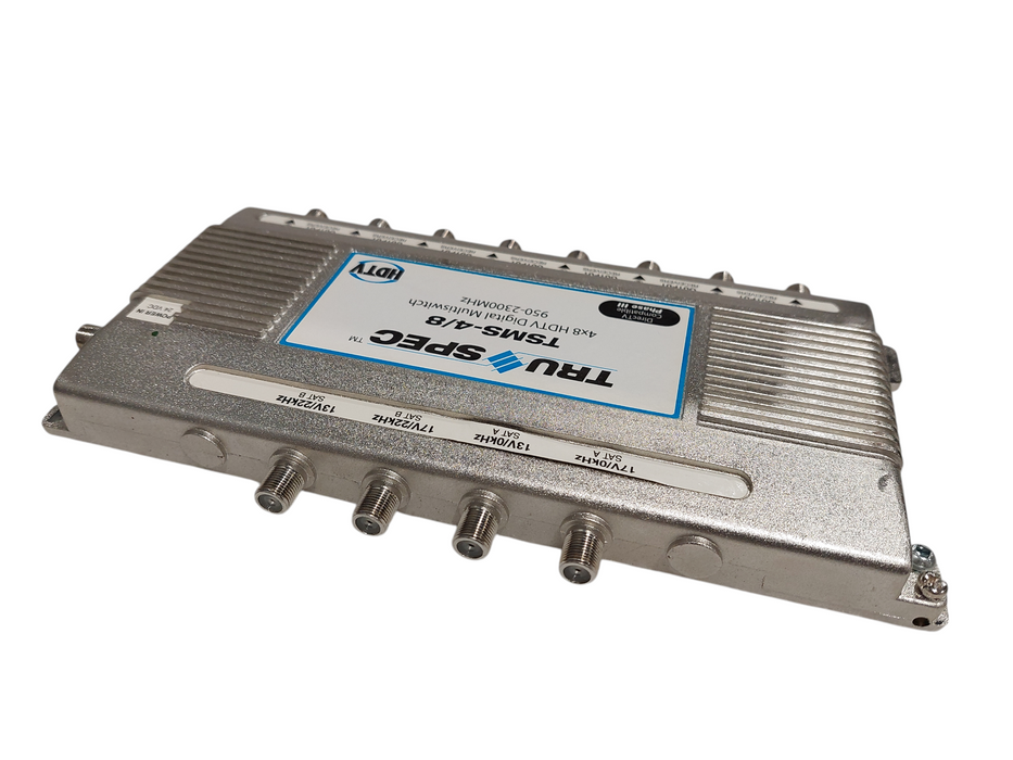 TRU SPEC TSMS-4/8 PO103094-1  4x8 HDTV Digital Multiswitch 950-2300MHz Q=