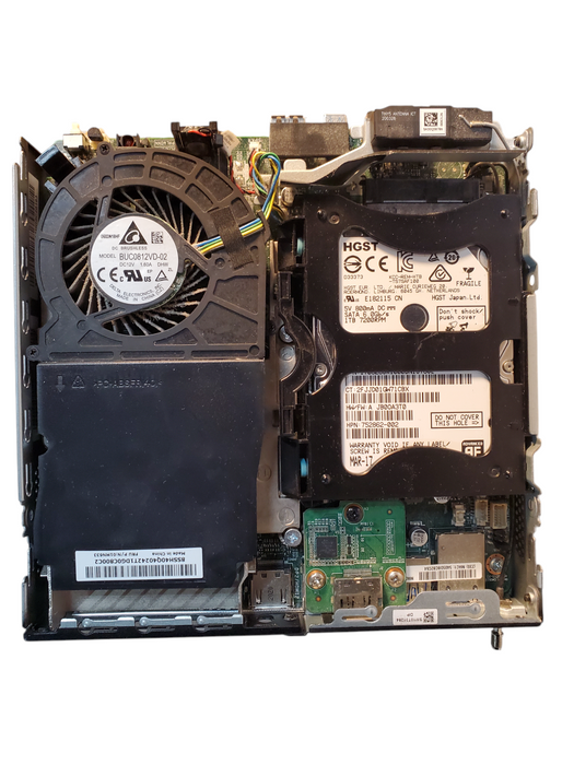 Lenovo ThinkCentre M720q Core i7-8700T 8GB RAM 256GB NVME+1TB HDD, WIFI