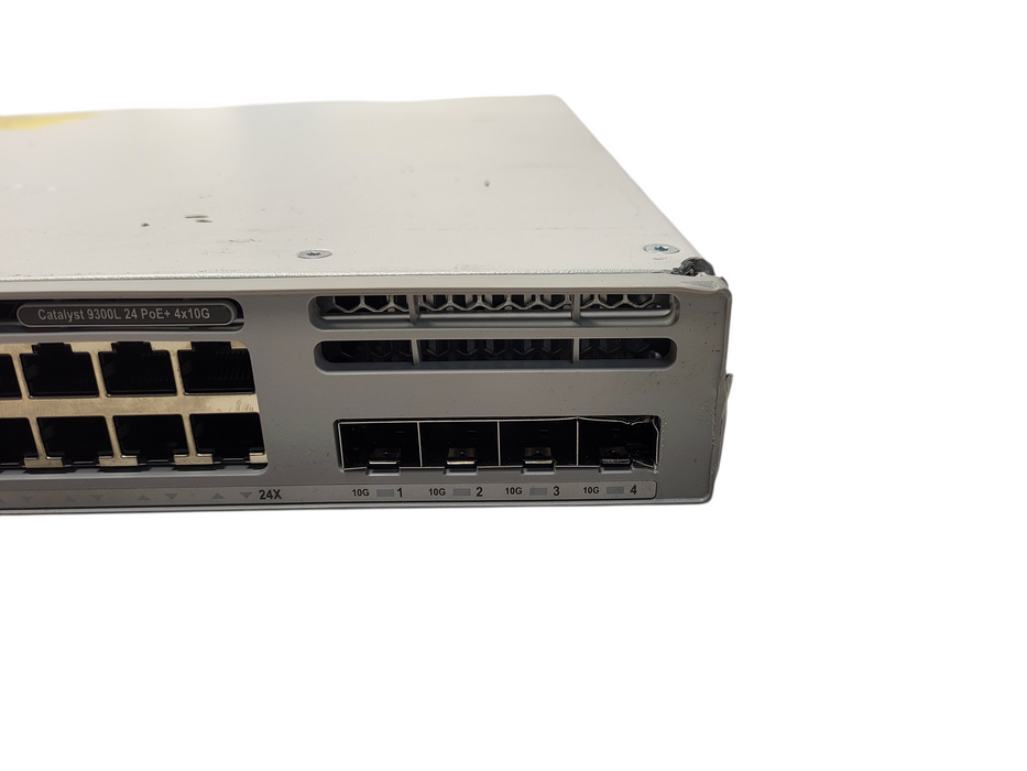 Cisco C9200L-24PXG-4X-E Network Essentials 24P Managed Switch READ $