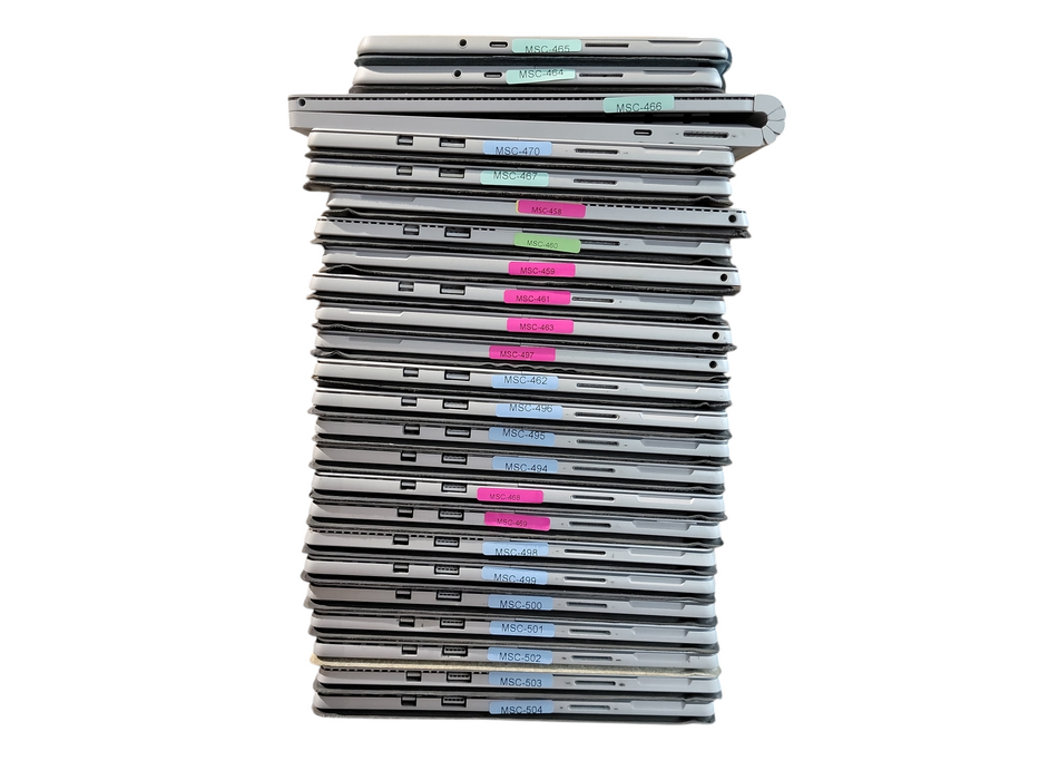Lot 24x Microsoft Surface 6 Gen and UP | C Condition [MSC-24]