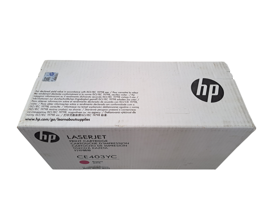 Genuine HP CE403YC Magenta Print Toner Cartridge 507A M551 M575 M570 )
