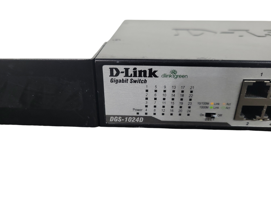 D-Link DGS-1024D 24 Port 10/100/1000 Gigabit Ethernet Switch !