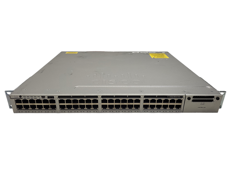 Cisco WS-C3850-48P-S Gigabit PoE Switch Q$