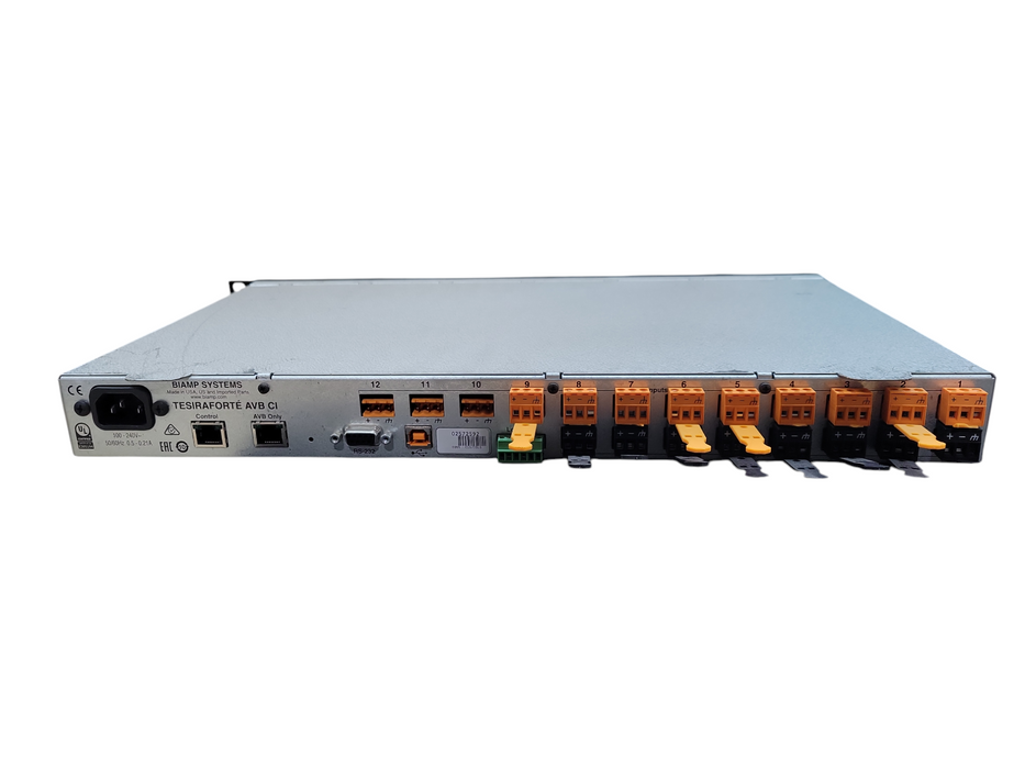 Biamp Tesira Forte AVB CI Digital Audio Processor *READ* !