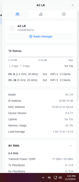 Ubiquiti UniFi UAP-AC-LR | Long Range AC Indoor Access Point Q)