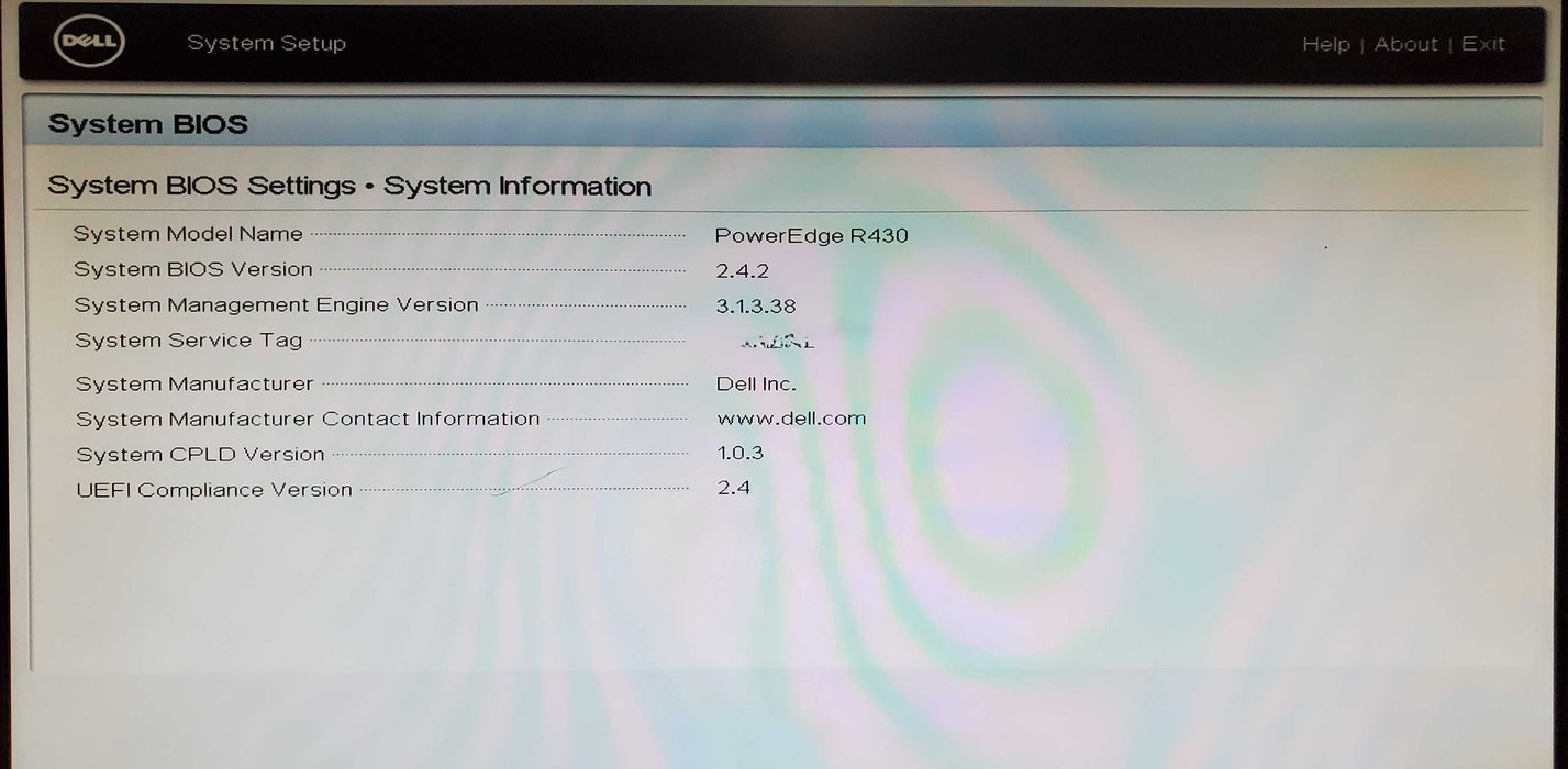 Dell PowerEdge R430 1x Xeon E5-2623 v4 16GB DDR4 H730 Mini - No HDD