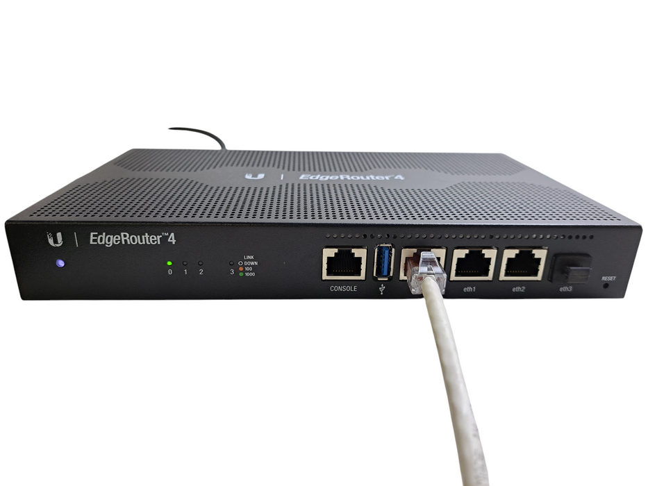 Ubiquiti EdgeRouter 4 ER-4 | 4-Port Gigabit Ethernet Router )
