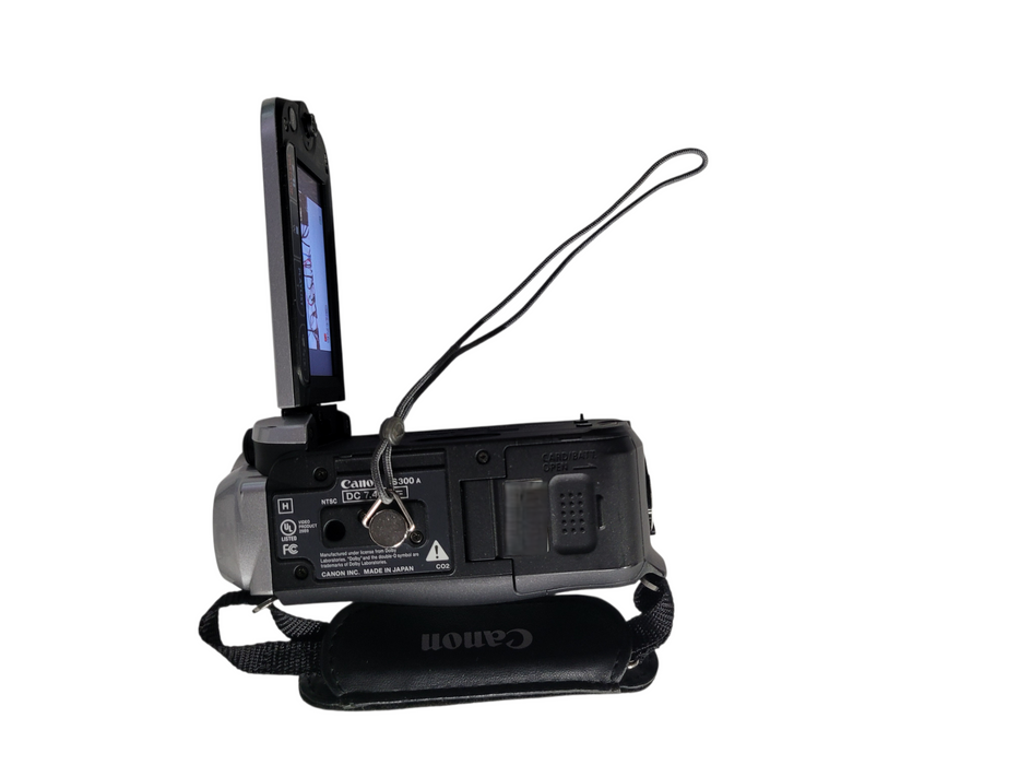 Canon FS300 40x Optical Zoom 2000x Digital Zoom Compact Digital Camcorder