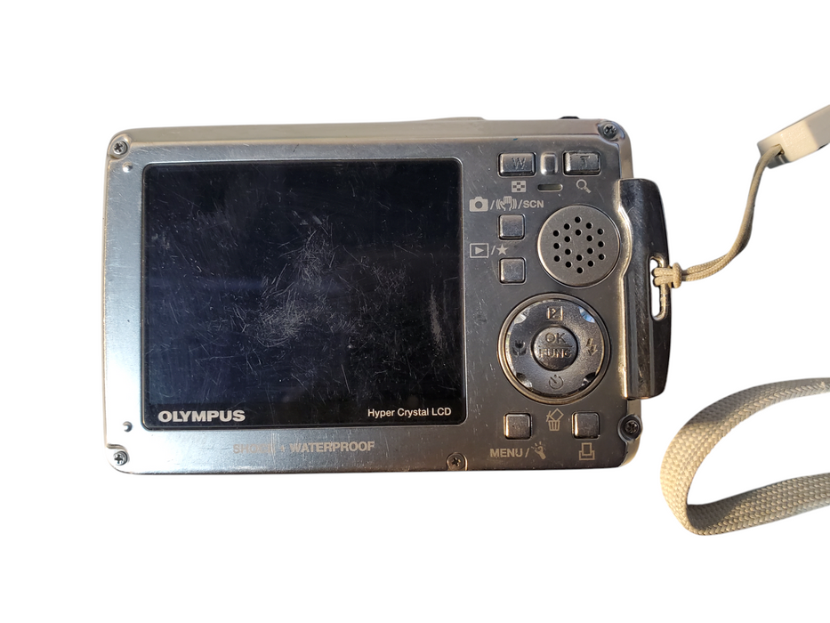 Olympus Stylus u770SW 7.1MP Camera with Battery and 2gb XD no Charger