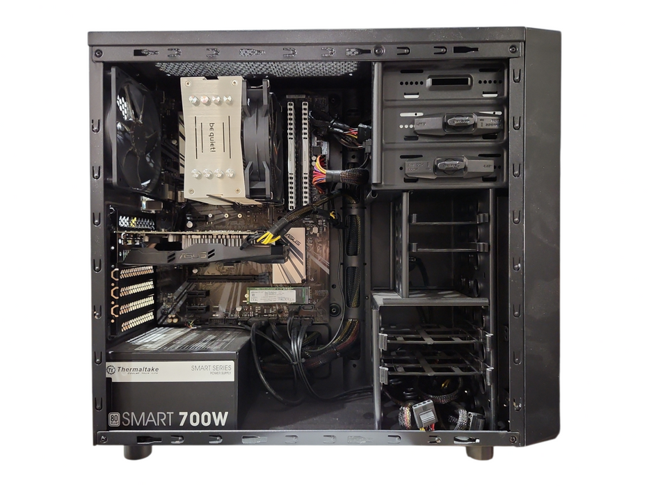 Custom PC, ASUS PRIME Z370-P II, i7-9700K, 16GB DDR4, 256GB NVMe, GTX1060
