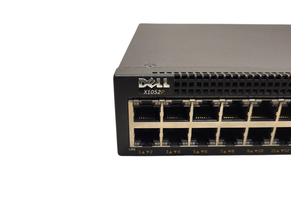 Dell EMC Networking X1052P 48-Port GbE PoE+ Network Switch $