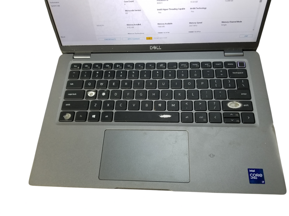 Dell Latitude 5420 Core i7-1185G7@3.00GHz vPRO 8GB RAM, No HDD - *READ*  BudLap