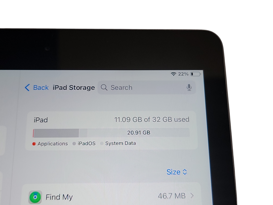 Apple iPad 6th Gen - 32GB - Space Gray [A1893] (